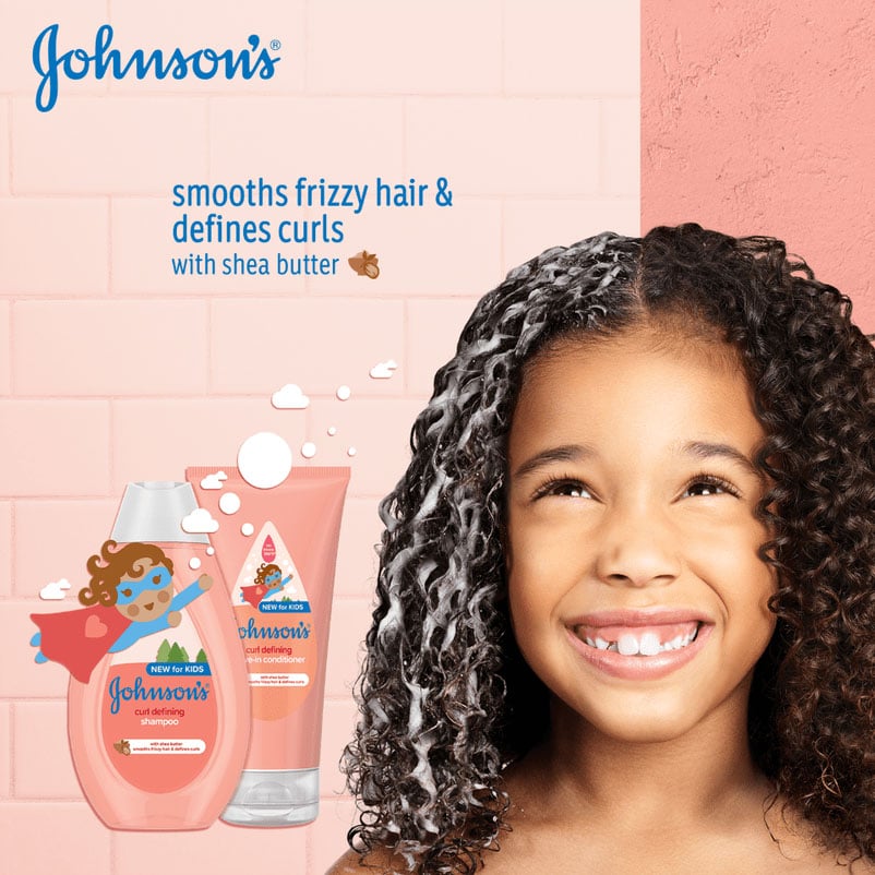 Curl Defining Shampoo for Kids' Curly Hair | Johnson's® Baby