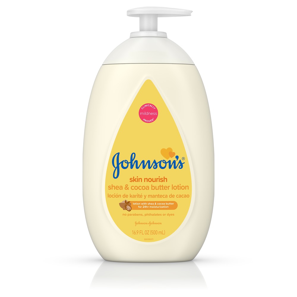 johnson and johnson shea and cocoa butter lotion