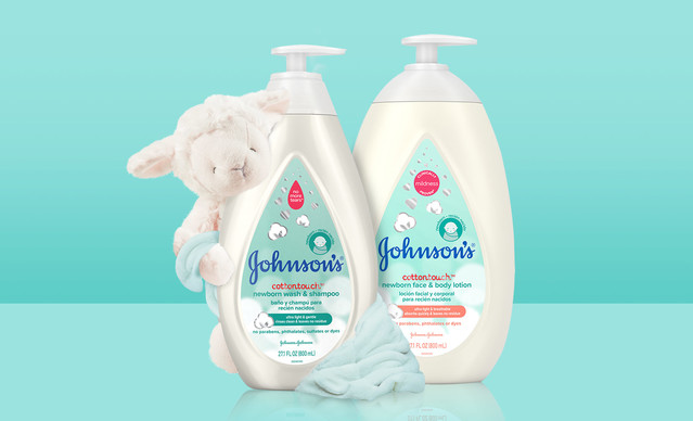 About Johnson's® CottonTouch™ Newborn Baby Care Products