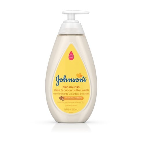Johnson's® Skin Nourish Shea & Cocoa Butter Wash bottle