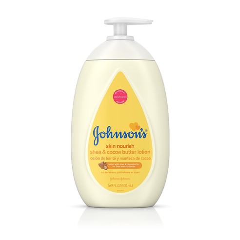 Johnson's® Skin Nourish Shea & Cocoa Butter Lotion bottle