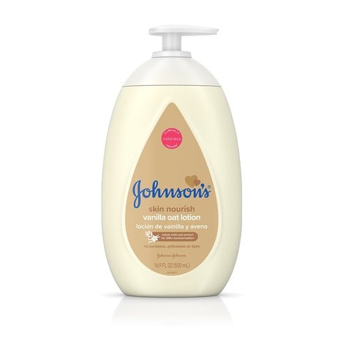 Johnson's® Skin Nourish Vanilla Oat Lotion bottle