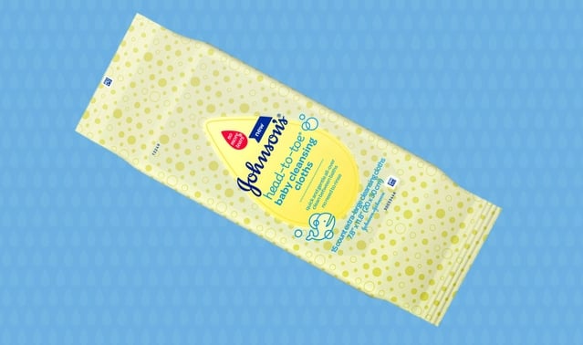 Johnson’s® Head-to-Toe® baby cleansing wipes
