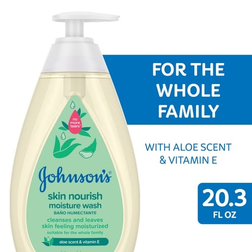 Johnson's® Skin Nourish Moisture Baby Body Wash With Aloe & Vitamin E