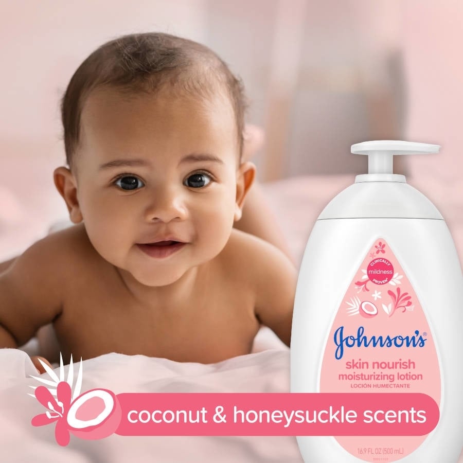 johnson's baby Lotion - coconut & honey scent: a soothing lotion for babies with a delightful coconut and honey fragrance