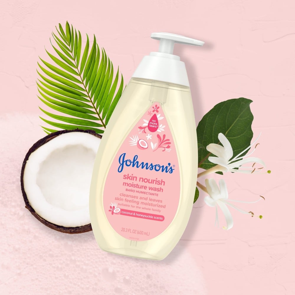 Johnsons’ Baby Skin Nourish Moisture Wash With Coconut & honeysuckle