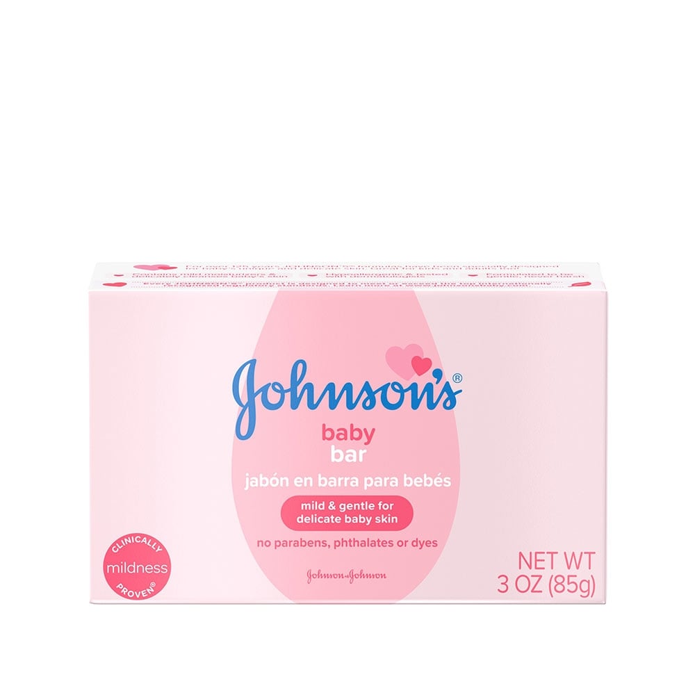 Jabón para bebés Johnson's (4x100g)