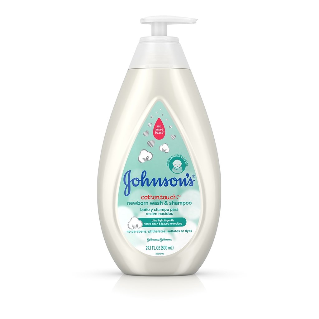 Johnson'sÂ® CottonTouchâ„¢ 2 -in-1 Baby Wash and Shampoo
